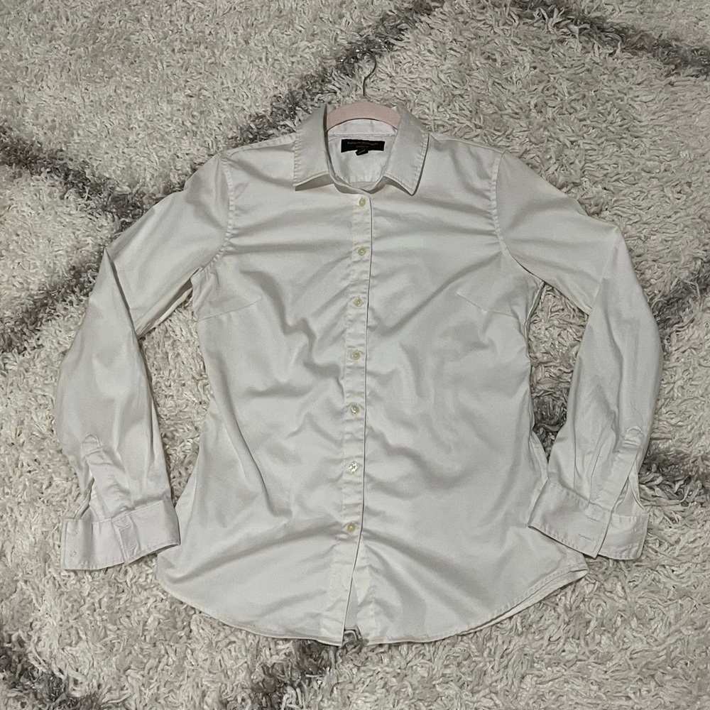 Banana Republic Easy Care Tailored Fit Shirt No Iron